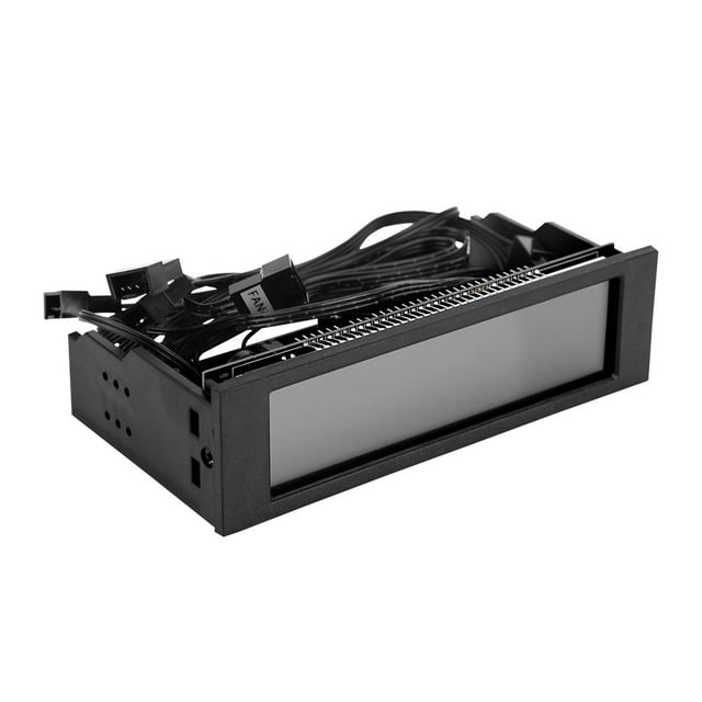 Oubit PC Fan Controller,5-Fans Speed Controller CPU Computer Fan Controller Front LCD Panel Highly Recommended
