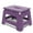 Purple, variant on 9 Inch Folding Step Stool for Adults Holds Up to 300 lbs, Durable Heavy Duty Step Stools for Adults, Compact Light-Weight Step Stool for Home, Outdoor, Indoor, Blue