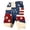 Z1-Light Blue men's cargo shorts, variant on DIOAZUD Men's Patriotic Cargo Shorts American Flag Print Multi Pockets Lightweight Casual Outdoor Wear