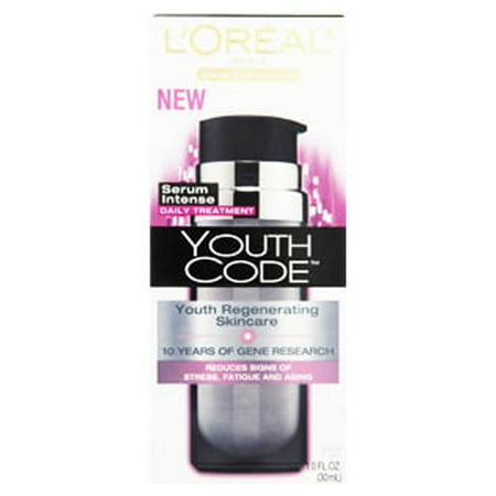 L'Oreal Paris Youth Code Regenerating Skincare Serum Intense Daily Treatment 1-Fluid Ounce (Package may vary)
