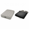 "Insta-Bed 20"" Queen Pillow Rest Air Mattress with Internal Pump and Bedding Set"