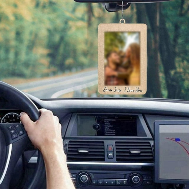 Car Hanging Picture Frame Driving Keepsake Display for