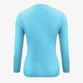 thumbnail image 4 of JJHGVB Thermal Sweater for Women Long Sleeve Sweaters for Women Fall Sweaters for Women Basics Tops Cute Sweaters Women's Fashion Knit Sweater for Women Sky Blue S, 4 of 6