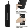 thumbnail image 4 of Melodica 37 Key (Black) Pianica Blow Piano Keyboard Harmonica Wind Instrument /w Portable Carrying Bag, 2 Long Tube Mouthpiece, 2 Trumpet Mouthpiece Kit for Beginners Kids Fun Music Gift, 4 of 7
