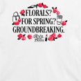 thumbnail image 3 of The Devil Wears Prada - Florals For Spring - Juniors Cropped Graphic T-shirt, 3 of 5