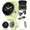 45mm Silver & Citron +BLK EarBuds, variant on Venu 4®, 41mm, Advanced Health and Fitness GPS Smartwatch, Bright and Colorful Display, Built-In Flashlight, 10 Days of Battery Life, Lunar Gold with Bone Silicone Band