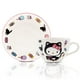 thumbnail image 1 of Set de taza de té y platillo Hello Kitty Black Cat Bone China, 200 ml, 1 of 8