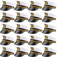 thumbnail image 1 of Captain Hats SGBETTER White Sailors Navy Yacht, paquete de 20 unidades, 1 of 7