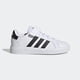 thumbnail image 1 of Tenis Adidas Grand Court Blanco Niño Escolar con Velcro de Cuero, 1 of 5