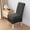 Black, variant on EGYMEN Chair Cover, Universal Fit Stretchable Slipcover with Ash Protection, Four Seasons Elastic Non-Slip Seating Protector for Home Furniture