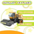 thumbnail image 4 of BESTSKY Toy Cars,Plastics Diecast Cars,Inertial Drive Pull Back Cars,yellow8, 4 of 7