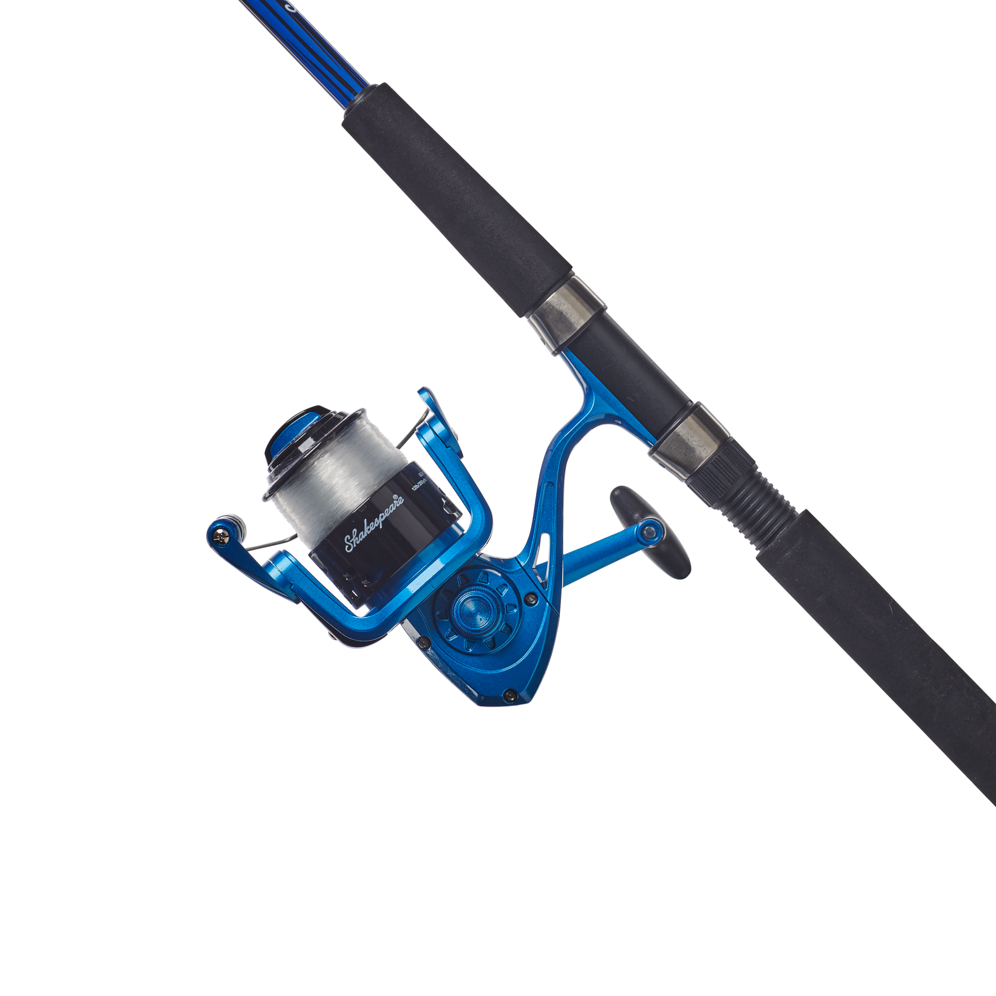 Shakespeare Tiger Spinning Rod Reel Combo Pack Blue Walmart 