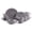 Grey, variant on HomeVss, Pearl Dots Stoneware Dinnerware (16pc Set, Grey)