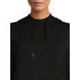 thumbnail image 2 of Athletic Works Women's Athleisure Mock Neck Hoodie, 2 of 5