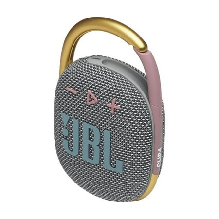 JBL - CLIP4 Portable Bluetooth Speaker - Gray