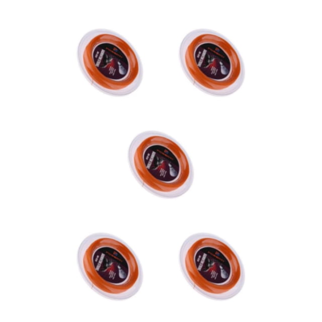 Sonducket Cuerda de raqueta de bádminton de nailon duradero de alta flexibilidad naranja Type2 NO2