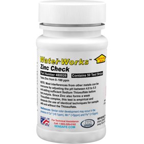Industrial Test Systems 480026 WaterWorks Zinc Check