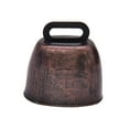 thumbnail image 3 of Clochette de Style Rétro, Clochette Vache Haut de Gamme, Cloches Bruyantes, Couleur Bronze Rouge, 3 of 8