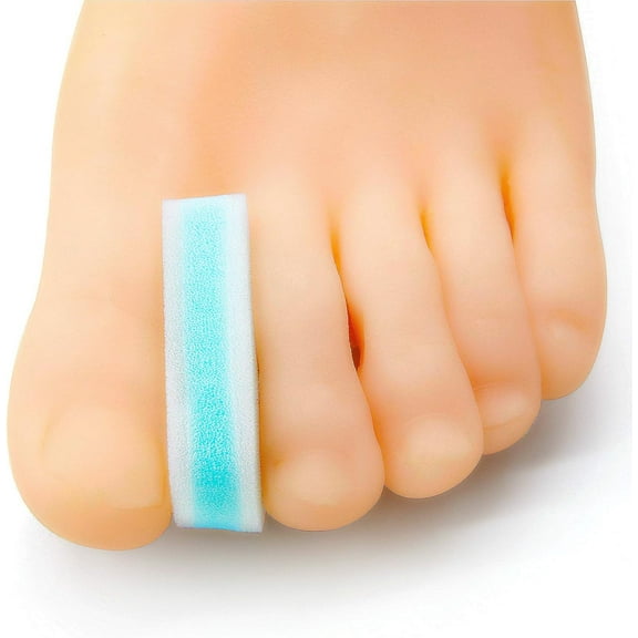Bunion Corrector Toe Separators, 6 Pack Foam Toe Spacers for Overlapping Toe, Big Toe Straightener to Relieve Bunion Pain, Prevent Blister, Corn