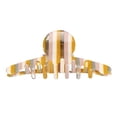 thumbnail image 1 of Claw Clips Medium , Fashion  Hair Claw Clips Simple Operation Elegant Sweet  For Makeup For Face Wash For Morning Beauty Yellow Stripes, 1 of 8