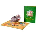 thumbnail image 5 of Meowy Cat Pop Up Christmas Card, 5 of 7