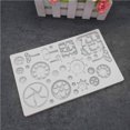 thumbnail image 2 of Diy Hardware Gear Silicona Para Hornear Fondant Molde Epoxi Herramienta De Decoración De Pasteles Fondant Molde Cocina Herramienta Para Hornear Noticed HA018193-00, 2 of 7