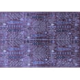 thumbnail image 1 of Ahgly Company Indoor Rectangle Oriental Blue Industrial Area Rugs, 7' x 9', 1 of 4