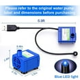 thumbnail image 2 of Bomba de agua para perros y gatos, comedero para beber, dispensador de agua para acuario (B), 2 of 4