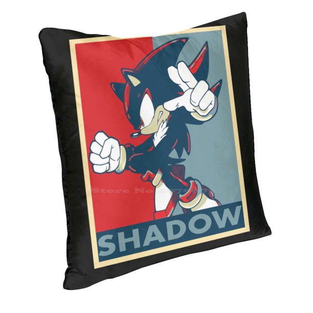 Shadow The Hedgehog Home Sofa Car Cushion Cover Pillowcase Shadow The Hedgehog Knuckles Tails Amy Adventure 2 Silver Espio