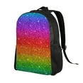 thumbnail image 2 of Haiem Rainbow Glitter Backpack - Stylish and Durable 15-inch Laptop Backpack with Waterproof Oxford Fabric, 2 of 8