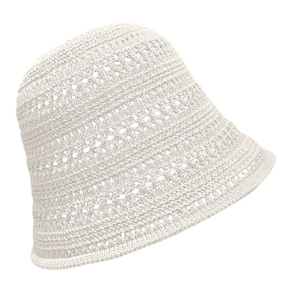 MEICHEN Women Foldable Sun Hats Mesh Woven Bucket Hat Portable Summer Vcation Fashion Beach Essentials Accessories Caps