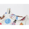 thumbnail image 3 of URMAGIC Summer Toddler & Baby Girls Sleeveless Ice Crean Print Princess Dress&nbsp;Sundress,1-6T, 3 of 7