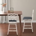 thumbnail image 2 of Costway Set of 2 Swivel Bar Stools Counter Height Upholstered  Faux Leather Dining Chair, 2 of 9