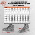 thumbnail image 3 of Milwaukee Leather Men's Black Canvas Motorcycle Riding Shoes, MBM9108 11, 3 of 9