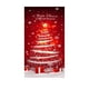 thumbnail image 2 of Cortina Navideña para Puerta, Decoración para Fiestas Navideñas, Cubrepuertas para Árbol de Navidad - Tela de Nailon - 200 X 90 Cm - Color B - 1 Unidad, 2 of 6