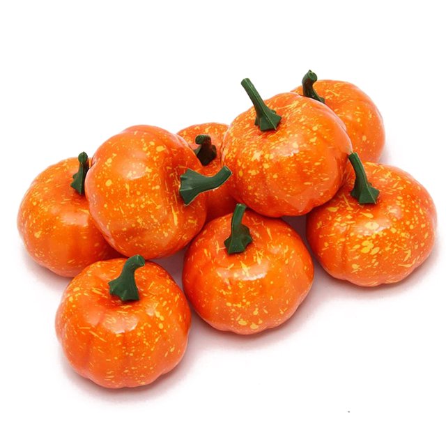 Gupgi 12Pcs Halloween Simulation Pumpkin, Autumn Theme Party Decoration