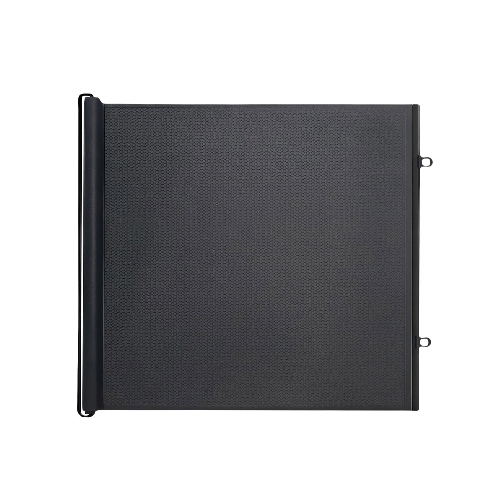 Retractable Pet Barrier Gate, No-Drill Expandable Dog & Cat Gate, Mesh Safety Gate for Doorways, Hallways, Stairs & Living Room