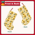 thumbnail image 2 of Sikiie Striped Sunflower Daisy Christmas Stockings,18 Inches Christmas Stockings Xmas Hanging Stockings for Family Christmas Decorations & Gifts, 2 of 7