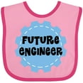 thumbnail image 3 of Inktastic Future Engineer Boys or Girls Baby Bib, 3 of 4