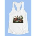 thumbnail image 3 of Key West Pigeons I Racerback Tank Women -John James Audubon Designs, Female Medium, 3 of 4