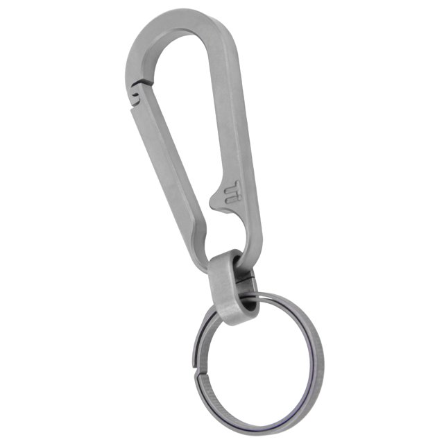 Titanium Alloy Key Chain, Anti-Lost Buckle Keyring Exquisite Workmanship Novel Design For Family For Camping ANGGREK Otros