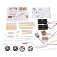 thumbnail image 2 of Voiture RC pour Enfants Créative DIY Assemblage Bois Voiture Télécommandée Modèle Jouet, 2 of 6