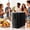 Black*1, variant on TPKJAM Portable Ice Maker, 22lbs/Day, 8 Min Bullet Ice, Self-Cleaning, Compact Countertop Machine for Home/Office/RV