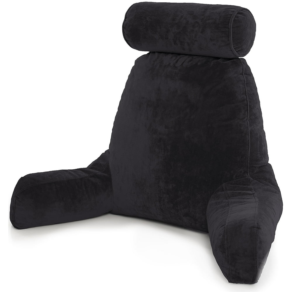 cut plush bed rest pillow