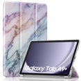 thumbnail image 1 of Funda para Tablet MoKo Galaxy Tab A9 Plus 11" 2023 Mármol Morado, 1 of 8