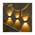 thumbnail image 5 of Aplique solar de pared - Luz solar de pared exterior led Iluminación de jardín impermeable para villa Patio Escalera Cor, 5 of 5
