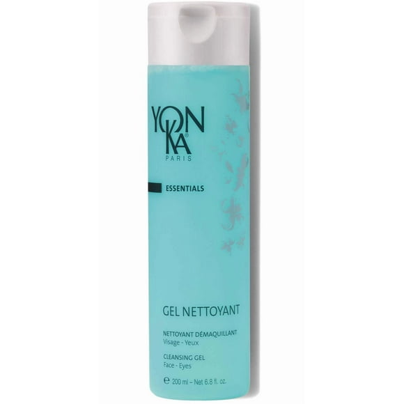 Limpiador facial Yonka Gel, desmaquillante suave y espumoso, 200 ml