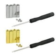 thumbnail image 2 of 2 Sets Shoelace Decoration Delicate Shoelace Small Metal Head DIY Shoelace Decor, 2 of 7