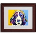 thumbnail image 2 of Trademark Art 'Sadie' Framed Matted Art by Pat Saunders-White, 2 of 2