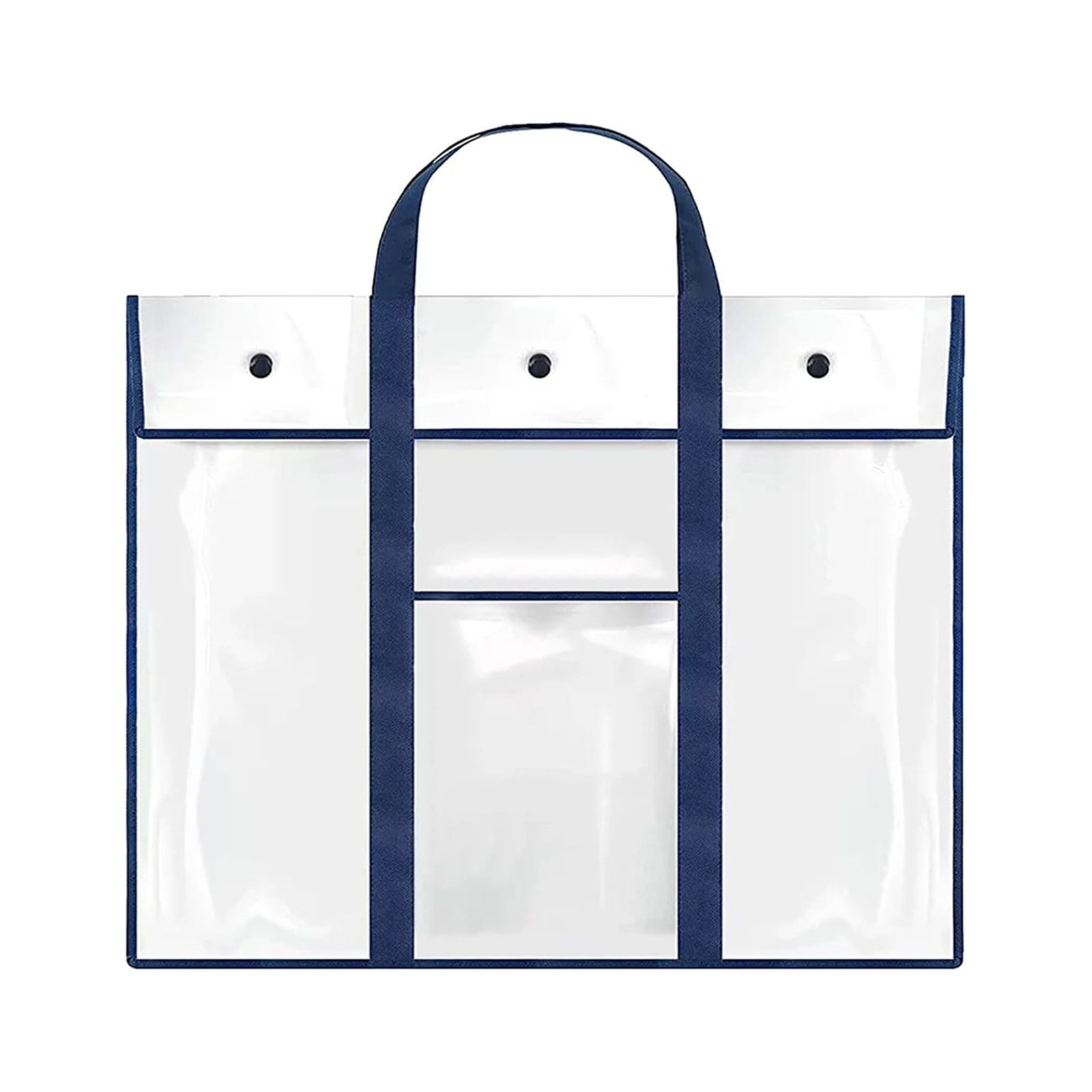 Bag Large Poster Storage Bag Large Capacity PVC Art Portfolio Storage Pouch Poster Bag Organizer